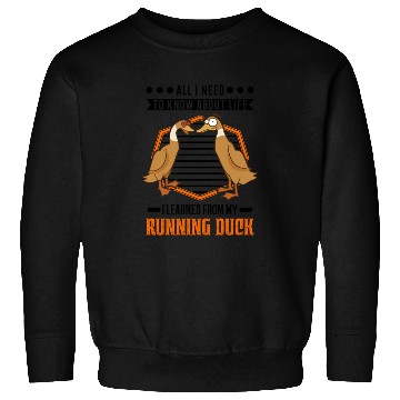 Discover Indian Runner Duck Running Sweatshirts
