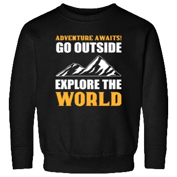 Discover Explore the World Courageous Person Gift Sweatshirts