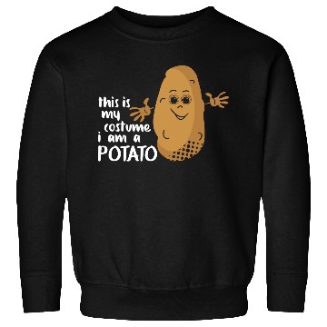 Discover I Am A Potato Funny Sweatshirts