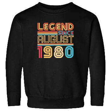 Discover Year Of Construction August 1980 Sweatshirts