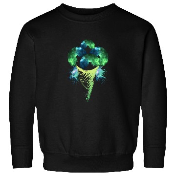 Discover Cosmos Ice Cream - V1 Galaxy Sweatshirts