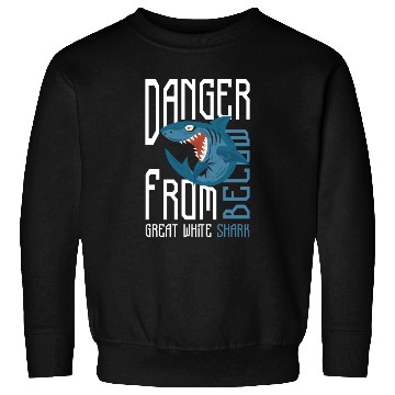 Discover Great White Shark Shark Sailing Tiger Shark Sweatshirts