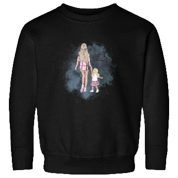 Discover mother and daughter with love Sweatshirts