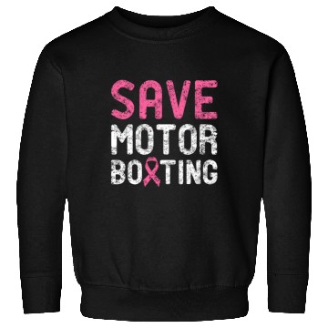 Discover Save Motor Boating - Beat Breast Cancer Sweatshirts