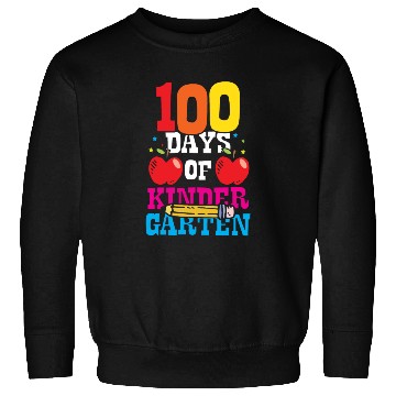 Discover 100 Days Of Kindergarten Sweet Cute Sayings Team Sweatshirts