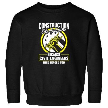 Discover Electrician Electrical Engineer Lineman Sweatshirts