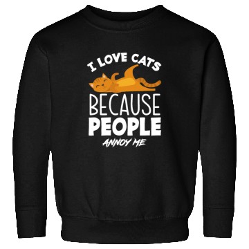 Discover I Love Cats Sweatshirts