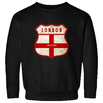Discover London England coat of arms Sweatshirts