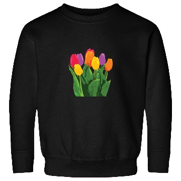 Discover Tulip Garden Gardening Sweatshirts