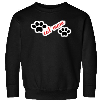 Discover Cat Mom Funny design Classic Sweatshirts