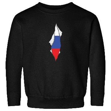 Discover Russia flag proud Russian Sweatshirts