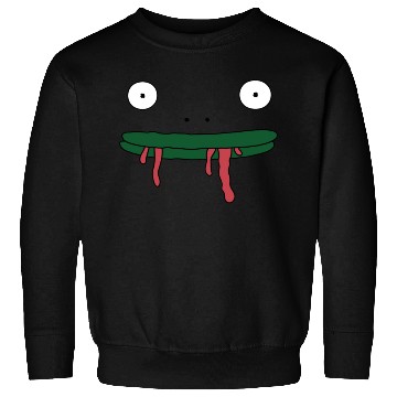 Discover Smiling Friends Mr. Frog Sweatshirts