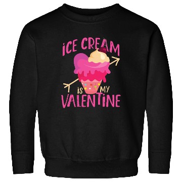 Discover Ice Cream Valentines Day Heart Sweatshirts