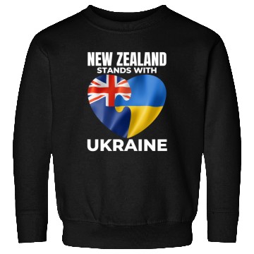 Discover New Zealand stands with Ukraine Sweatshirts