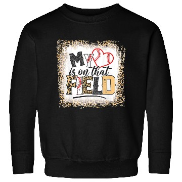 Discover Bleached Leopard Baseball Mom Sweatshirts