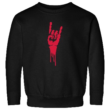 Discover drop blood heavy metal Sweatshirts