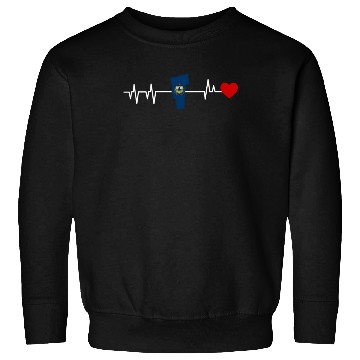 Discover Vermont Heartbeat Gift Sweatshirts