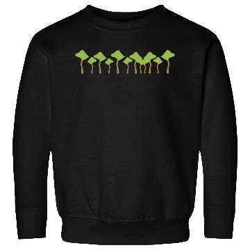 Discover trees line nature forest dash Sweatshirts