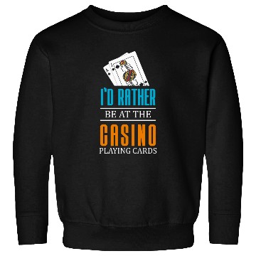 Discover Gambling Winner Dice Blackjack Sweatshirts