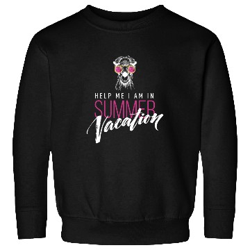 Discover Help me i am in summer vacation Sweatshirts