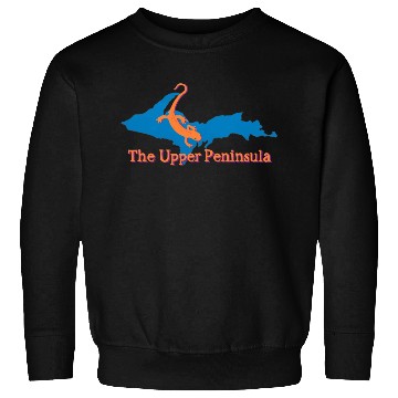 Discover Upper Peninsula Newt Sweatshirts