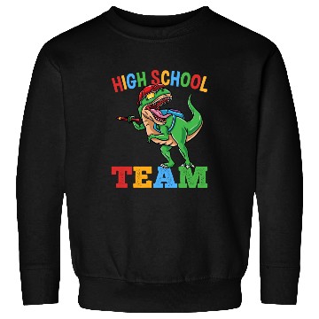 Discover High School Team T-Rex Dinosaur Boys Sweatshirts