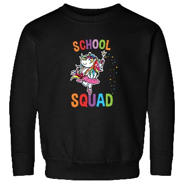 Discover School Squad Unicorn Back To School Sweatshirts