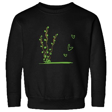 Discover plant nature icon leaves Sweatshirts