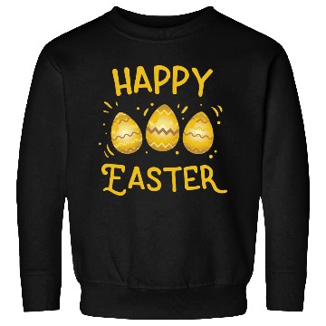 Discover Happy Easter Wishes Egg Hunting Religious Sunday Sweatshirts