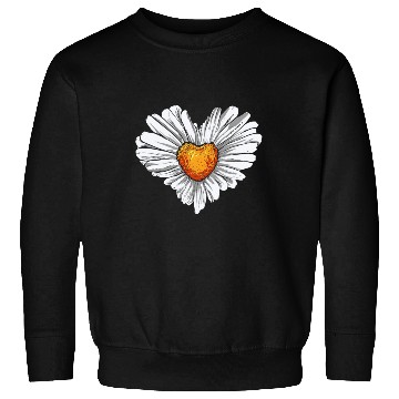 Discover Gardener Daisy Heart Daisy Gardener Sweatshirts
