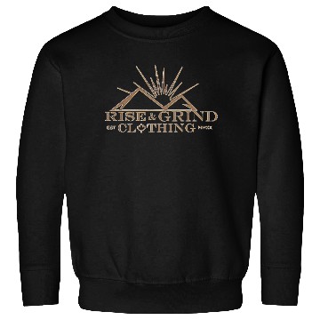 Discover ABOVE THE MOUNTAINS RISE & GRIND CLOTHING CON LOGO Sweatshirts