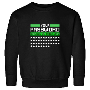 Discover Funny Cyber Security Password Sweatshirts