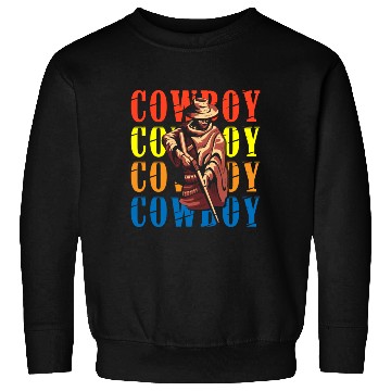 Discover Cowboy Marksman Sheriff Star Wild West Sweatshirts