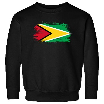 Discover Guiana flag Sweatshirts