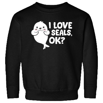 Discover Seal - I love seals, ok? Sweatshirts