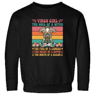 Discover Virgo Girl Astrology Sign Sweatshirts