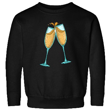 Discover Champagne Glasses / Cheers Sweatshirts