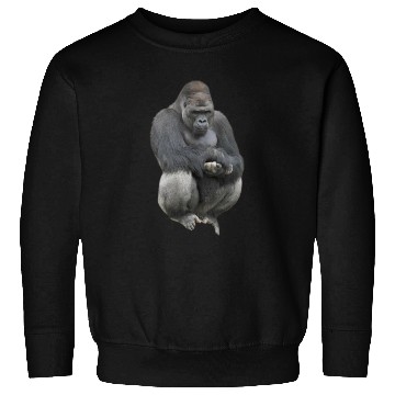 Discover Majestic Gorilla Silhouette Design Sweatshirts