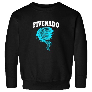 Discover 5th Birthday Tornado Fivenado Sweatshirts