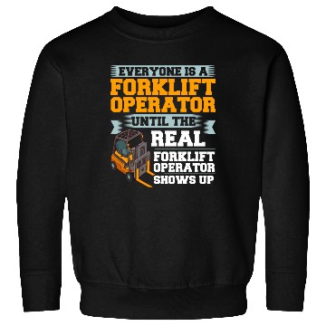 Discover Forklift Operator Driver Lift Truck Training Sweatshirts