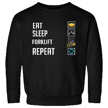 Discover Forklift Operator Driver Lift Truck Training Sweatshirts