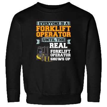 Discover Forklift Operator Driver Lift Truck Training Sweatshirts