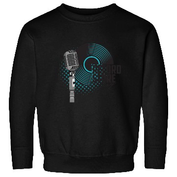 Discover guitar and a microphone for the concert Sweatshirts
