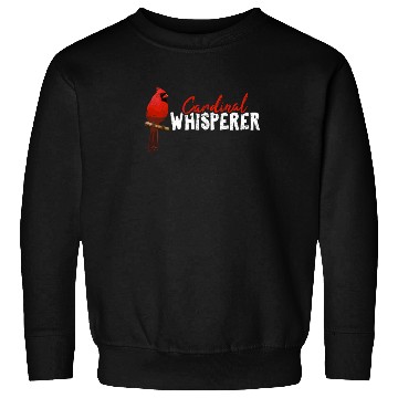 Discover Cardinal Whisperer Northern Cardinal Bird Red Card Sweatshirts