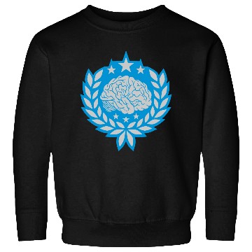 Discover laurel wreath brain stars Sweatshirts
