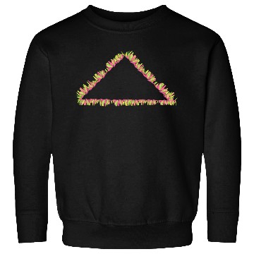 Discover triangle nature icon grass Sweatshirts