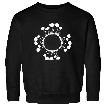 Discover circle nature flowers roses Sweatshirts