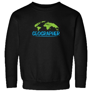 Discover Geographer Geographic Teacher Geography Student Sweatshirts