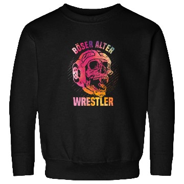 Discover Wrestling Bad Old Wrestler Sweatshirts