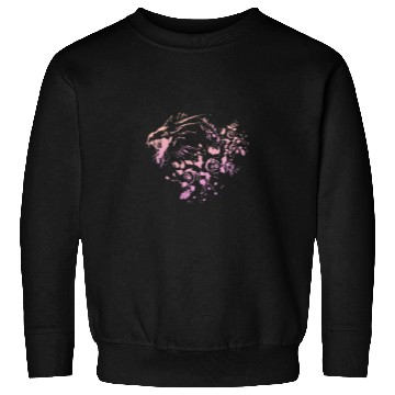 Discover Dragon Flowers - Cream Gradient Sweatshirts
